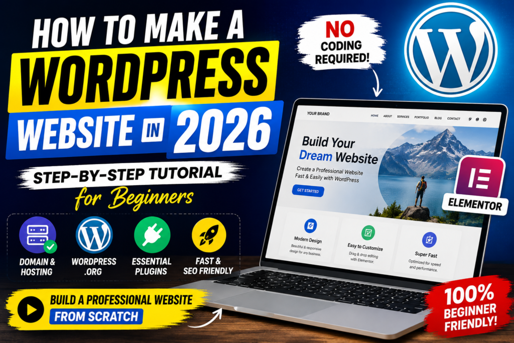 build a wordpress website